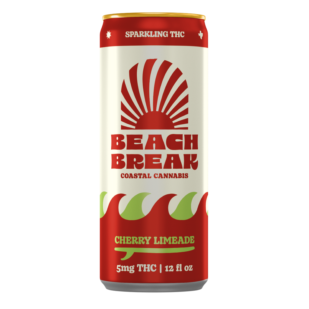 [BB-G05Cl-10-MC] Beach Break-Cherry Limeade-5mg-Gummies-10ct-Master Case