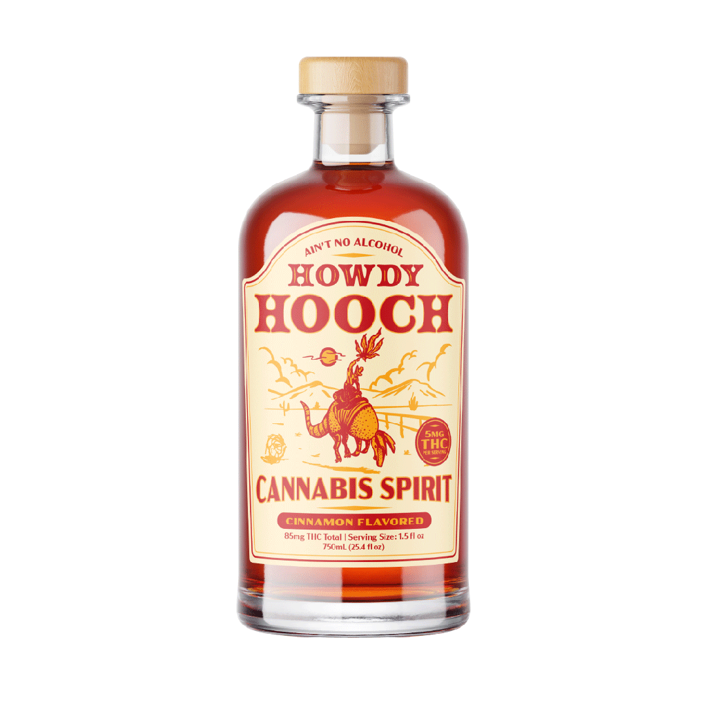 [Hw-S05Hw-6x750-F] Howdy-Hooch White Label-Spirit Case-6X750mL