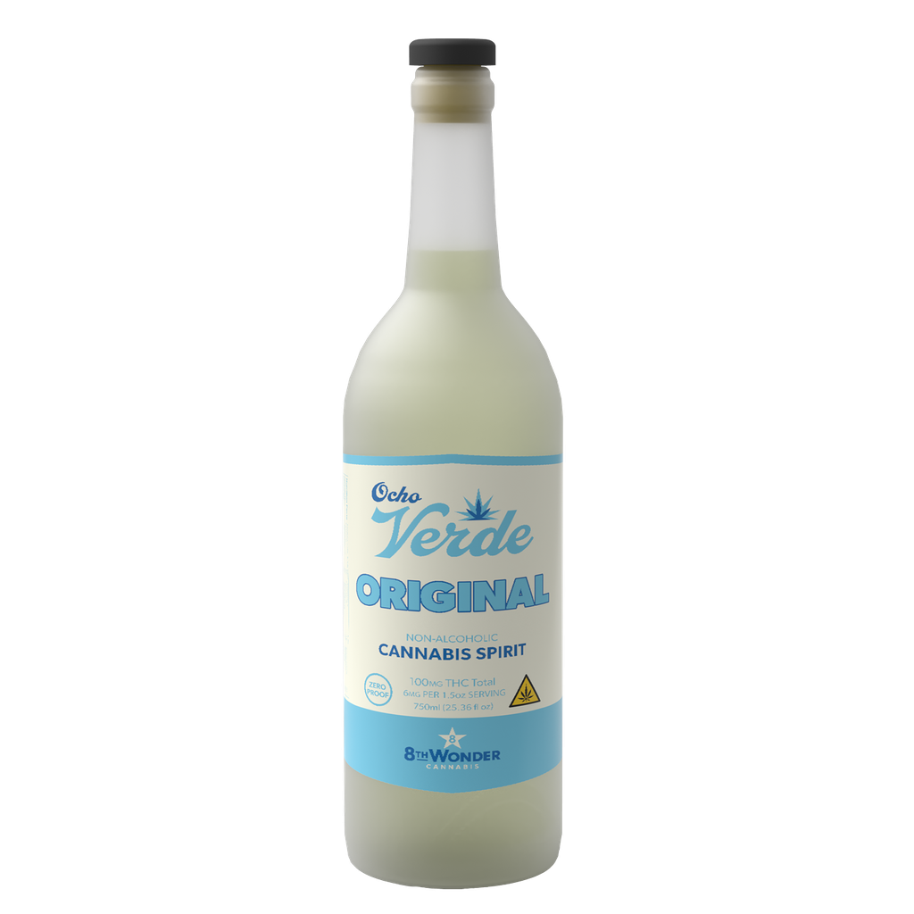 [OV-S06Og-6x750-F] Ocho Verde Original 100mg Spirit Case, 6x750mL