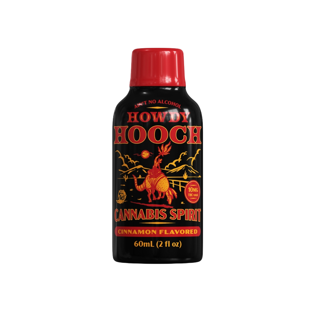 [Hw-Z10Hch-2oz-MstrCase] Howdy-Hooch Shots-10mg-Master Case